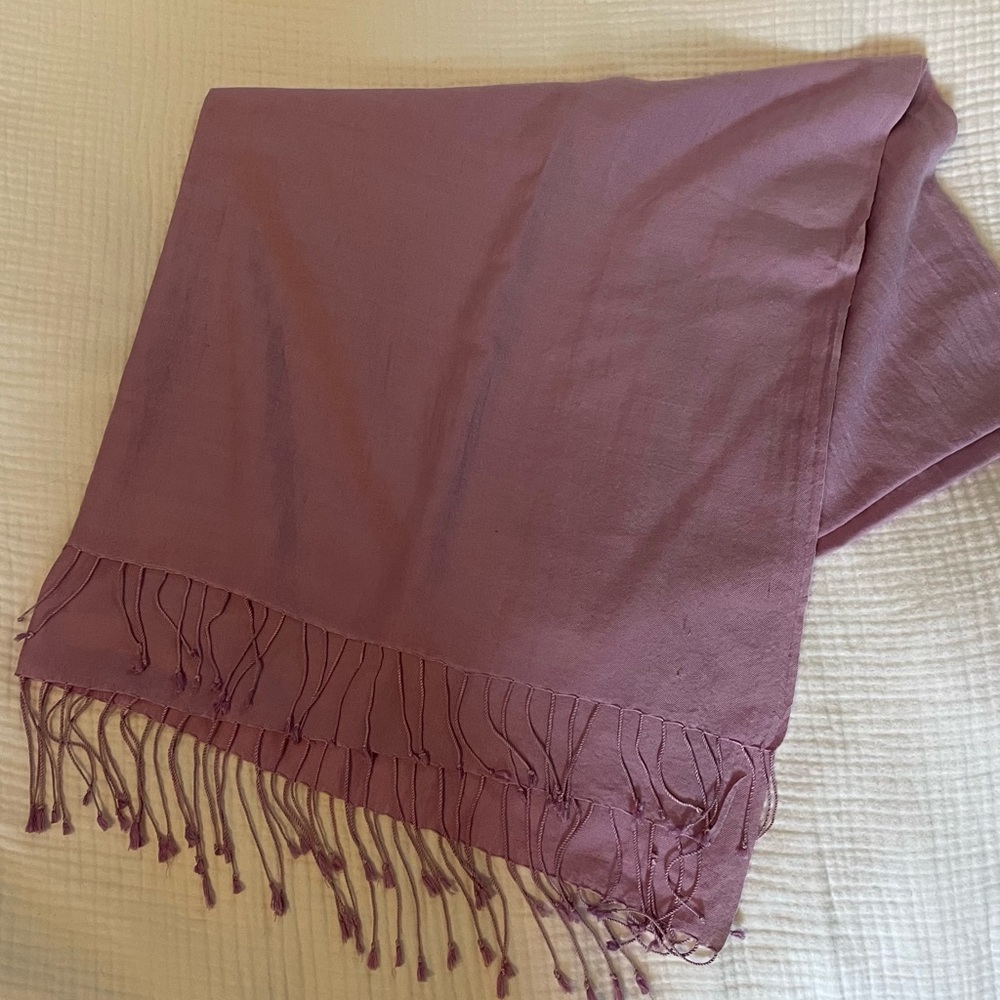 Lavender shawl